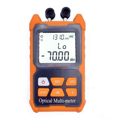 Elfcam Optisches Multimeter E-200 Glasfaser Pegelmesser mit VFL 2 mW