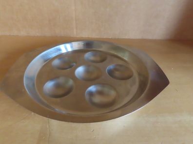 Schneckenschale SchneckenPlatte für 6 Schnecken oder Kleinigkeiten ca.15cm Ø