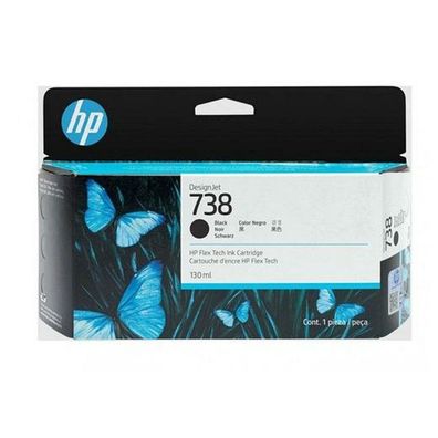 HP 738 (498N4A) schwarz Druckerpatrone