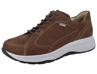 FINN Comfort FINNCO Piccadilly Herren Halbschuhe braun chestnut Nubukleder