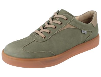 FINN Comfort FINNCO Interlagos Herren Halbschuhe dunkelblau Fettnubukleder