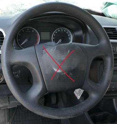 Skoda Fabia 5J Roomster Octavia 1Z Lenkrad 4-Speichen 1Z0419091M