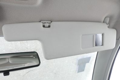 Skoda Fabia 6Y Sonnenblenden Sonnenblende grau rechts vorne 6Y1857552P Spiegel