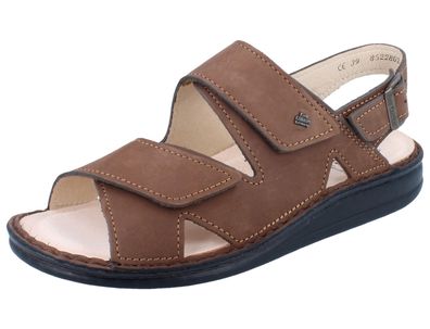 FINN Comfort Toro Soft Herren Sandale braun Nubukleder