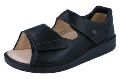FINN Comfort Prophylaxe 96200 Herren Sandale schwarz Glattleder