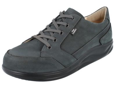 FINN Comfort Finnamic Huaraz Herren Schnürhalbschuhe mit Reißverschluss grau grigio N