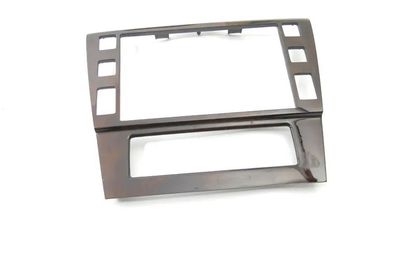 Superb 3U Mittelkonsole Verkleidung um Radio Blende 3U0858069H S07 Holz optik