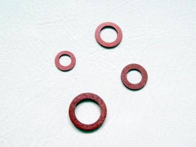 Fiberdichtringe 11x15x1 - Verpackungseinheit: 10er-Pack