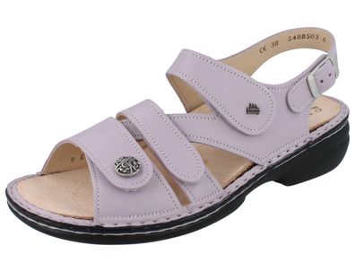 FINN Comfort Gomera Damen Sandale farngrün Nubukleder