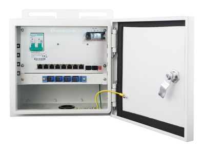 LevelOne Switch 10x GE OSW-1031 8x Outputs 802.3at/af PoE - Switch