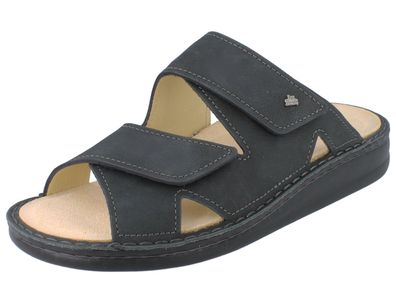 FINN Comfort Danzig Soft Herren Pantolette grigio Nubukleder
