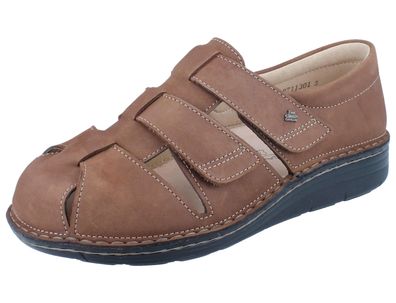 FINN Comfort Prophylaxe 97950 Herren Sandale braun Nubukleder