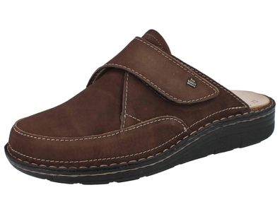 FINN Comfort Aguilas Herren Clog braun Nubukleder