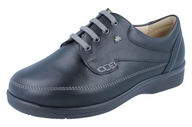 FINN Comfort Prophylaxe 97307 Herren Schnürschuhe schwarz Glattleder