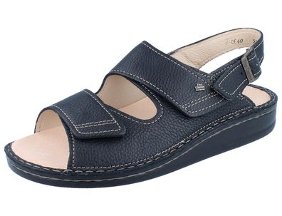 FINN Comfort Rialto Herren Sandale schwarz Glattleder