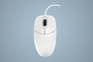CHERRY Mouse AK-PMJ1 white USB DE. kabelgebunden.2-Tasten