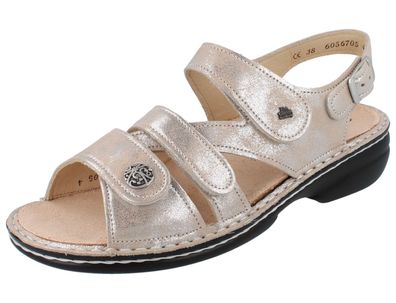 FINN Comfort Gomera Damen Sandale rose Glattleder