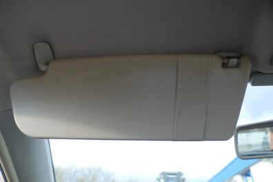 Skoda Fabia 6Y Sonnenblenden Sonnenblende grau links vorne 6Y1857551Q X14