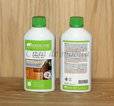 Nordicare Wachsöl 250ml Ölwachs Möbelöl Möbelwachs Kiefer Buche Eiche