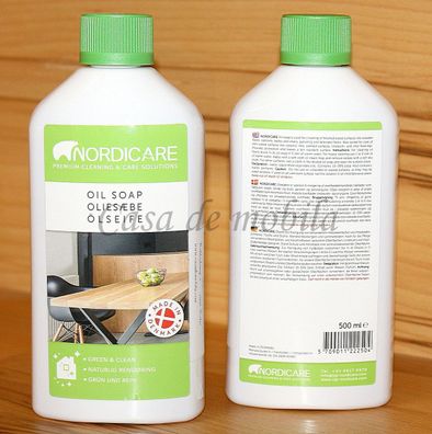Nordicare Ölseife 500ml Öl-Seife Holzböden Laminat