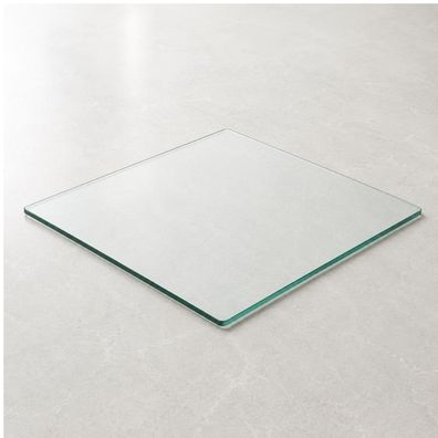 Glasplatte 60x60cm Gehärtetes Bodenplatte Glasscheibe TERRY 8mm Stärke