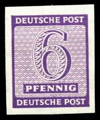 SBZ Westsachsen Nr 117Ya ungebraucht X6597BE
