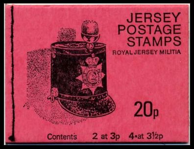 JERSEY Markenheftchen Nr MH 0-14 postfrisch S00A476