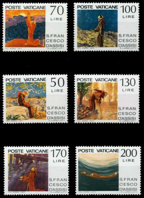 Vatikan Nr 695-700 postfrisch S00B31E