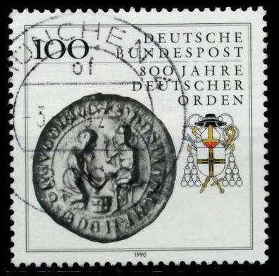 BRD 1990 Nr 1451 zentrisch gestempelt X85447A