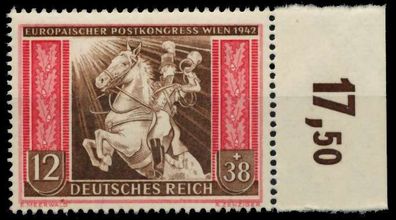 3. REICH 1942 Nr 822 postfrisch ORA X85D396