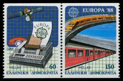 Griechenland 1988 Nr 1685 + 1686 postfrisch WAAGR PAAR X91E682