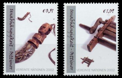 UNO WIEN Nr 361-362 postfrisch X92A742