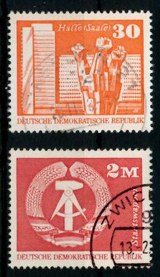 DDR DS AUFBAU IN DER Nr 1899-1900 gestempelt X69196A