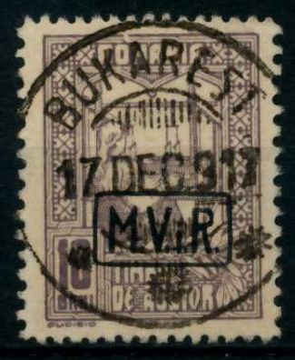 BES 1WK D-MV Rumänien Nr K4 zentrisch gestempelt X6CE456