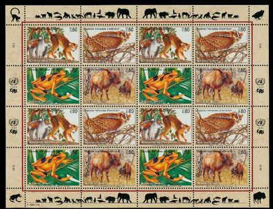 UNO GENF Nr 263-266 postfrisch Kleinbg X7BD50E