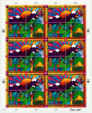 UNO GENF Nr 309-312 ESST Kleinbg S013CEE