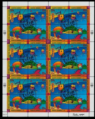UNO NEW YORK Nr 736-739 ESST Kleinbg S01395E