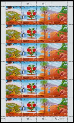 UNO NEW YORK Nr 884-887 postfrisch Kleinbg S013A42