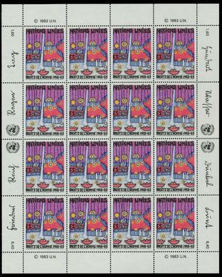 UNO GENF Nr 117 postfrisch Kleinbg X7BD62A