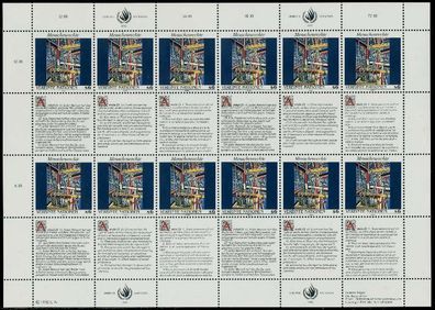 UNO WIEN Nr 139-140 postfrisch Kleinbg S013DBE