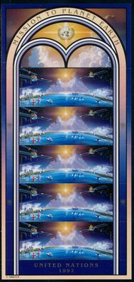 UNO NEW YORK Nr 633KB-634KB postfrisch Kleinbg S014802