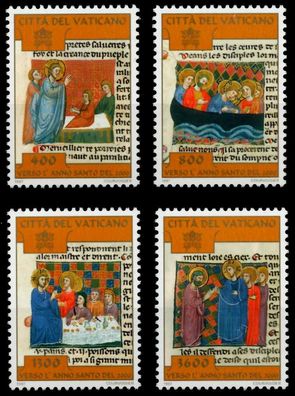 Vatikan 1997 Nr 1222-1225 postfrisch S01611A