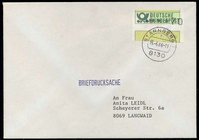 BRD ATM1-070 BRIEF EF Starnberger Springer X7E2206