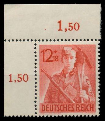 Deutsches REICH 1943 Nr 853 postfrisch ECKE-OLI X8B0522