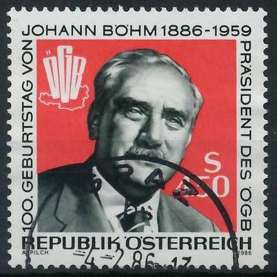 Österreich 1986 Nr 1836 gestempelt X23F3A2
