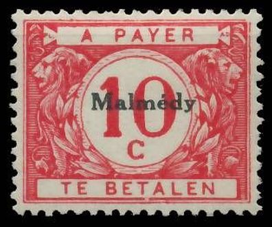 Belgische B-POST Malmedy PORTO Nr 2 ungebraucht X425EA6