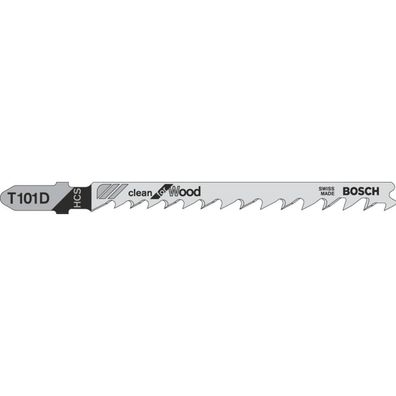 Bosch Bosch 5x Stichsägeblatt T 101 D Clean for Wood - 2608630032