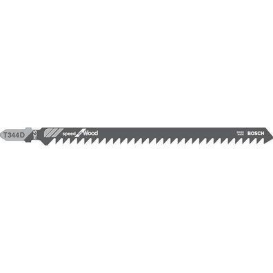 Bosch Bosch 5x Stichsägeblatt T 344 D Speed for Wood - 2608633A34