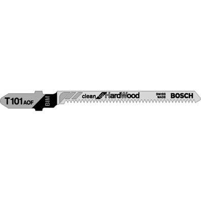 PRO Hardwood clean curve T101AOF Stichsägeblatt 83  m 5-tlg. - 2608634233