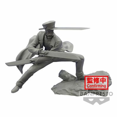 Kettensägenmann Kombination Kampf Samurai Schwert Figur 10cm